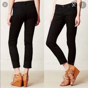 Adriano Goldschmied The Stevie Cuff Black Made in USA Size 28